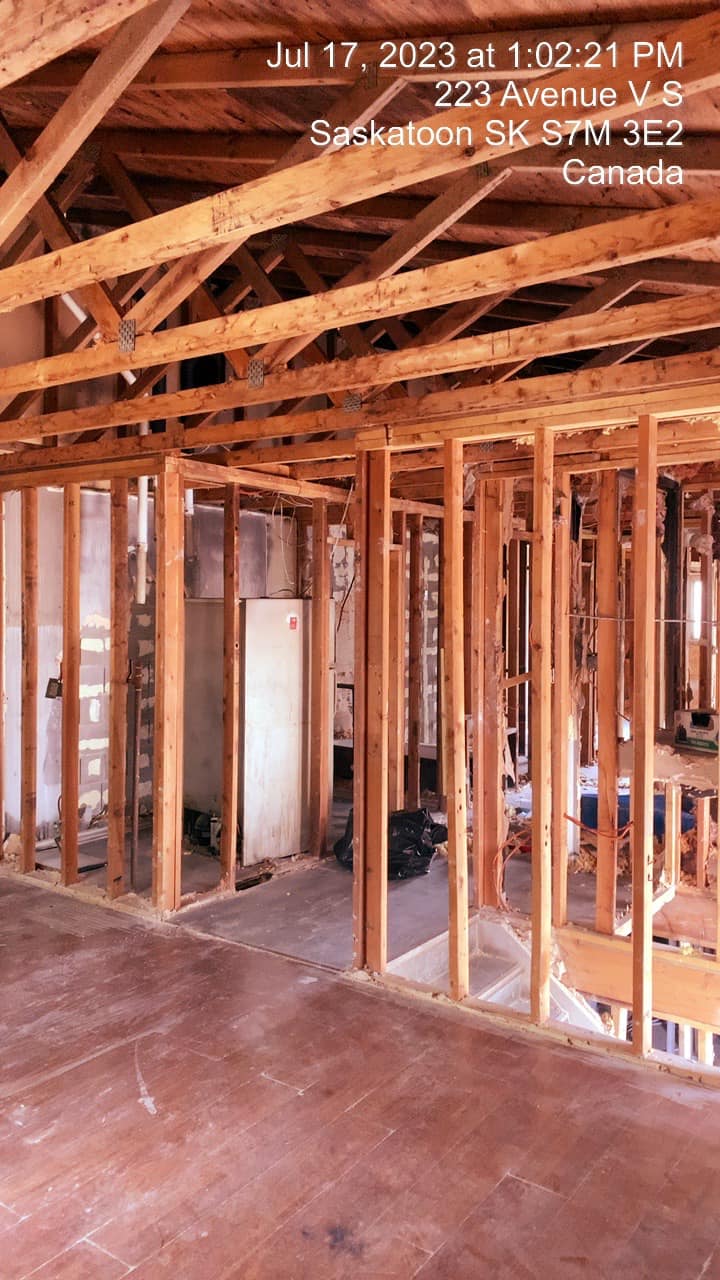 Basements renovation work